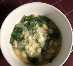 Creamy Italian White Bean Soup Photo