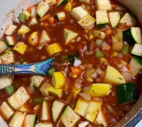 Hearty Minestrone Soup Photo