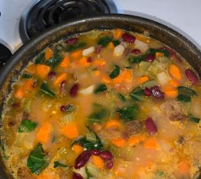 Judy's Hearty Vegetable Minestrone Soup Photo