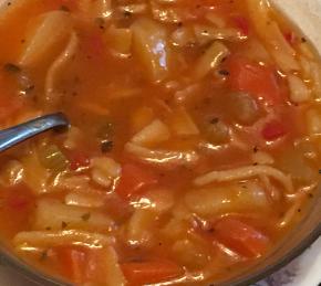 Healthy Veggie Minestrone Soup Photo