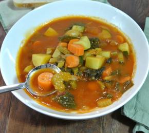 Fall Minestrone Soup Photo