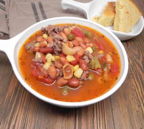 Spruced-Up Slow Cooker Minestrone Soup Photo