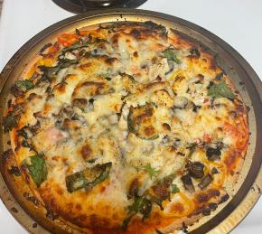 Homemade Veggie Pizza Photo