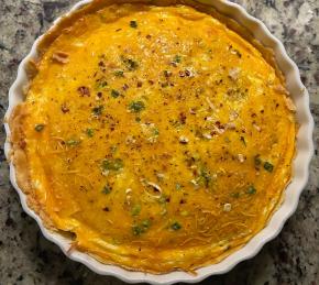 Bacon, Cheese, and Caramelized Onion Quiche Photo