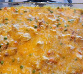 Campbell's Cheesy Chicken and Rice Casserole Photo