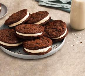 Chocolate C'OAT'conut Sandwich Cookies Photo