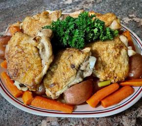 Slow Cooker Chicken and Vegetables Photo