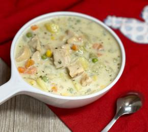 Creamy Chicken Vegetable Soup Photo