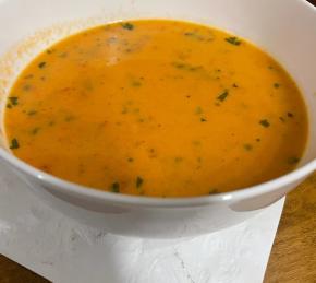 Rich and Creamy Tomato Basil Soup Photo