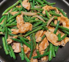 Green Beans and Chicken Photo