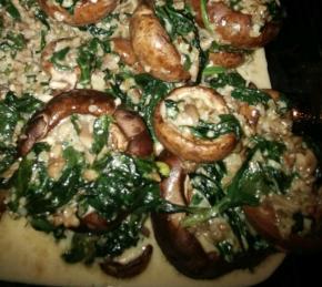 Stuffed Mushrooms with Spinach Photo