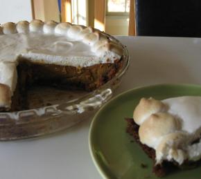 Sweet Potato Pie with Marshmallow Meringue Topping Photo