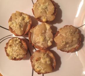 Blue Cheese and Pear Tartlets Photo