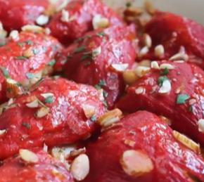 Sausage-Stuffed Piquillo Peppers Photo