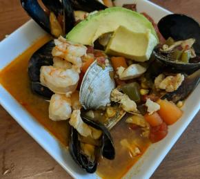 Sopa de Mariscos (Seafood Soup) Photo