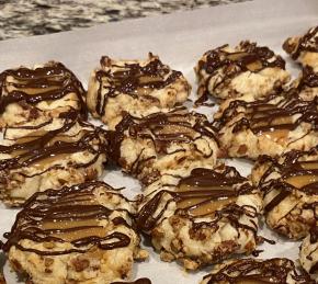 Salted Caramel Chocolate Pecan Cookies Photo