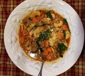 Tortellini Soup I Photo