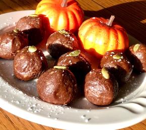Pumpkin Chocolate Truffles Photo
