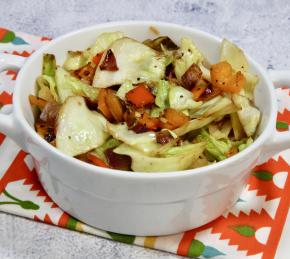 Sauteed Cabbage and Peppers Photo