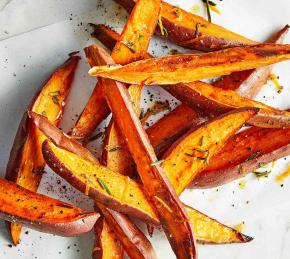 Sweet Potato Wedges with Rosemary-Orange Brown Butter Photo