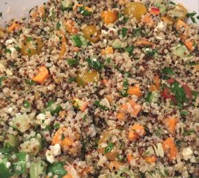 Quinoa Salad with Roasted Yams Photo