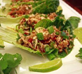 Thai Spicy Tuna Lettuce Wraps Photo