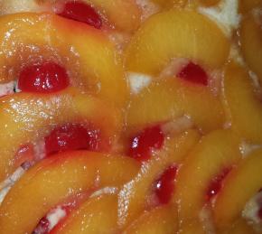 Peach Amaretto Upside-Down Cake Photo