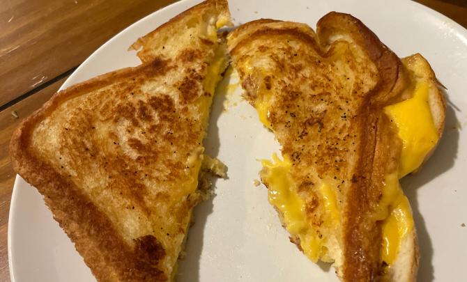 Grilled Cheese Sandwich Photo 1