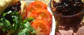 Onion Jelly with Plums Photo