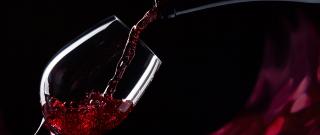 Healthy Character of Red Wine Photo