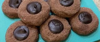 Chocolate Thumbprint Cookies Photo