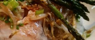 Steamed Fish with Ginger Photo