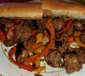 Italian Sausage, Peppers, and Onions Photo