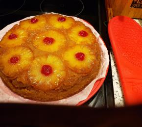 Grandma's Skillet Pineapple Upside-Down Cake Photo