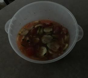Marinated Cucumber, Onion, and Tomato Salad Photo
