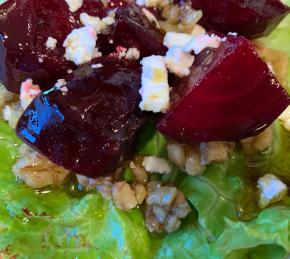 Beet Salad with Goat Cheese Photo