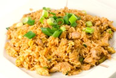 Rice with Chicken Fillet, Carrot and Onion Photo 1