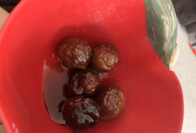 Grape Jelly Meatballs Photo 1