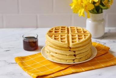 Tender and Easy Buttermilk Waffles Photo 1