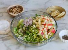 Brussels Sprout Salad with Apples, Walnuts & Parmesan Photo 4