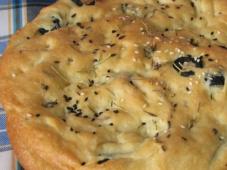 Focaccia with Spices, Garlic and Black Olives Photo 5
