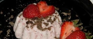 Strawberry Soufflé Ice Cream Photo